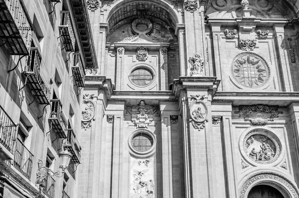 Detalle Arquitectónico Catedral Granada Andalucía Sur España —  Fotos de Stock