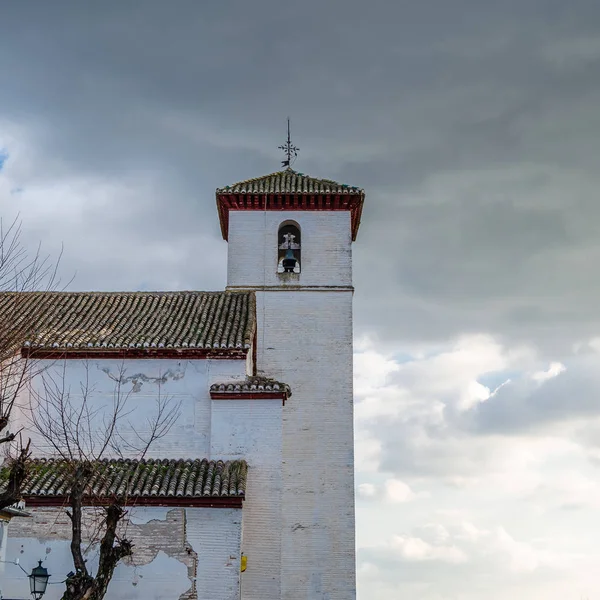 Igreja Granada Arquitetura Religiosa Andaluzia Sul Espanha — Fotografia de Stock