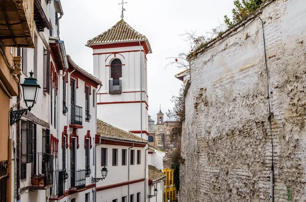 Kościół Granada Architektury Sakralnej Andaluzja Południowa Hiszpania — Zdjęcie stockowe