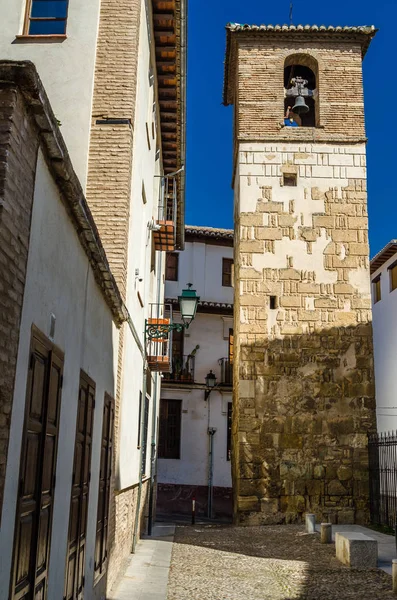 Eglise Grenade Architecture Religieuse Andalousie Espagne Sud — Photo