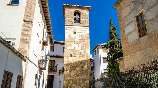 Eglise Grenade Architecture Religieuse Andalousie Espagne Sud — Photo