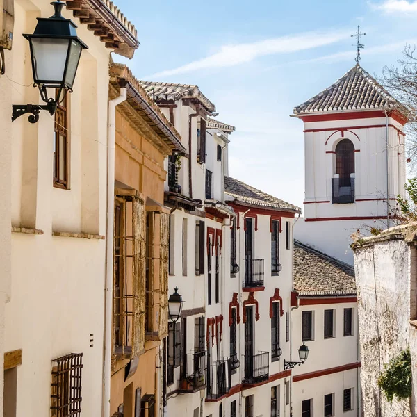 Iglesia Granada Arquitectura Religiosa Andalucía Sur España — Foto de Stock