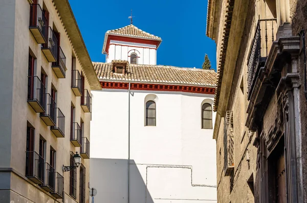 Eglise Grenade Architecture Religieuse Andalousie Espagne Sud — Photo