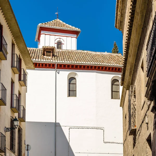 Kościół Granada Architektury Sakralnej Andaluzja Południowa Hiszpania — Zdjęcie stockowe