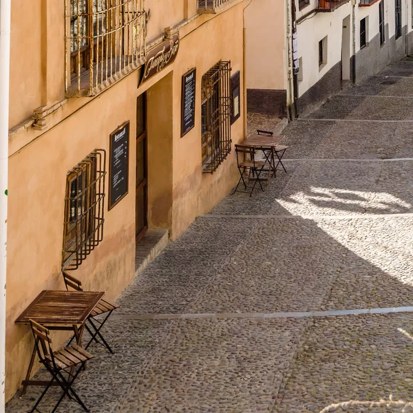 Granada Espagne Février 2015 Scène Urbaine Vue Sur Une Rue — Photo