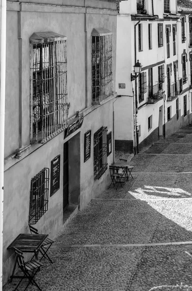 Granada Spagna Febbraio 2015 Scena Urbana Veduta Una Strada Granada — Foto Stock