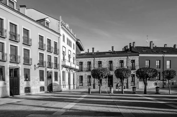 Palencia Španělsko Března 2016 Městské Krajiny Pohled Katedrální Náměstí Palencia — Stock fotografie