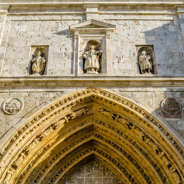 Visa Den Gotiska Katedralen Palencia Kastilien Och Leon Spanien — Stockfoto