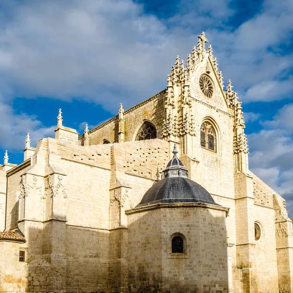 Uitzicht Gotische Kathedraal Van Palencia Castilië León Spanje — Stockfoto