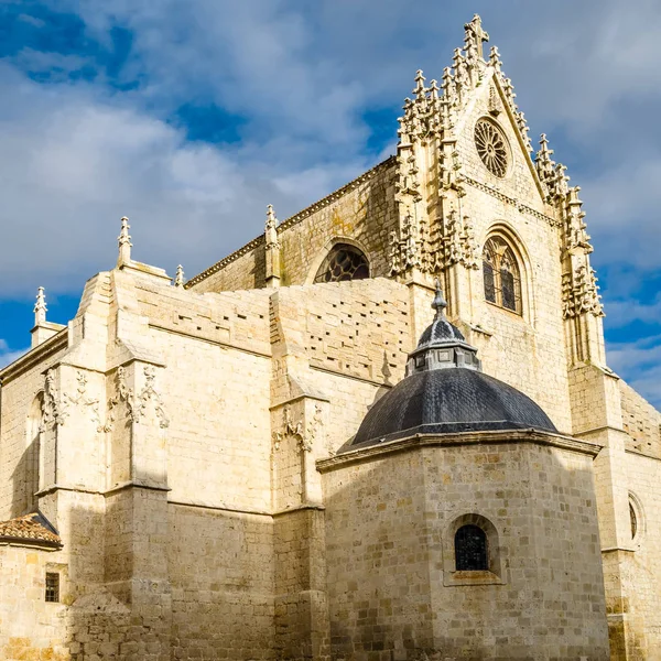 Uitzicht Gotische Kathedraal Van Palencia Castilië León Spanje — Stockfoto