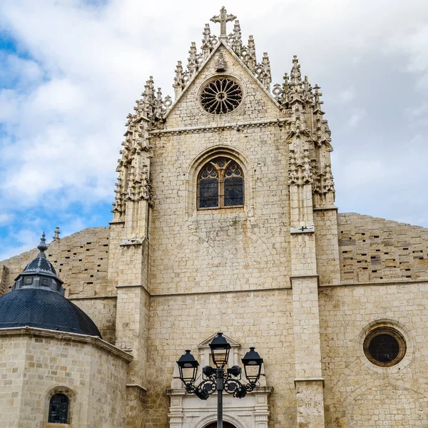 Uitzicht Gotische Kathedraal Van Palencia Castilië León Spanje — Stockfoto