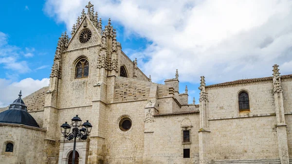 Uitzicht Gotische Kathedraal Van Palencia Castilië León Spanje — Stockfoto