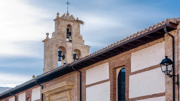 Weergave Van Een Romaanse Kerk Stad Van Palencia Spanje — Stockfoto