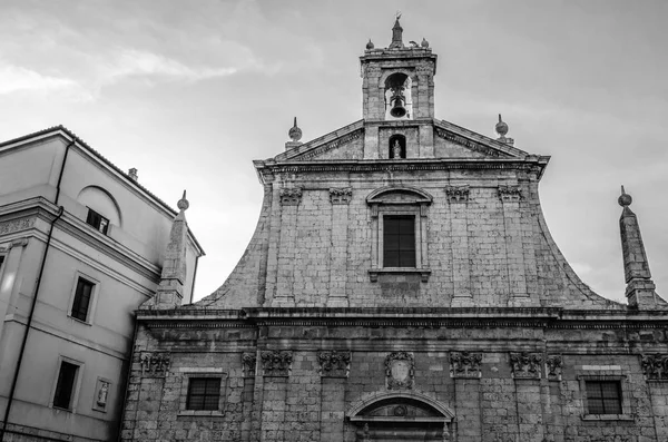 Vue Une Église Romane Dans Ville Palencia Espagne — Photo