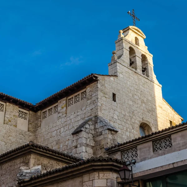 Weergave Van Een Romaanse Kerk Stad Van Palencia Spanje — Stockfoto