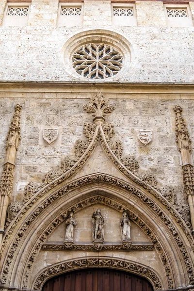 Pohled Románský Kostel Městě Palencia Španělsko — Stock fotografie