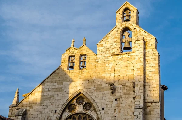 Weergave Van Een Romaanse Kerk Stad Van Palencia Spanje — Stockfoto