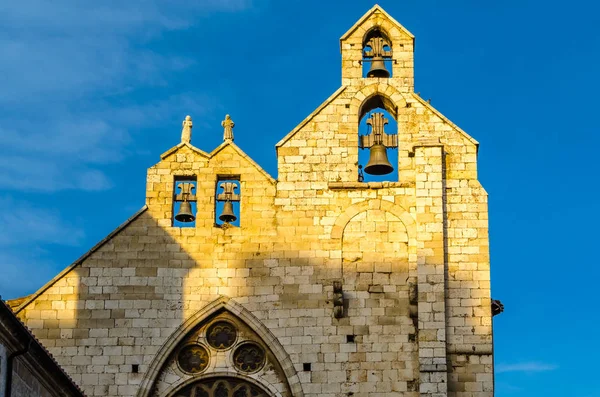 Weergave Van Een Romaanse Kerk Stad Van Palencia Spanje — Stockfoto