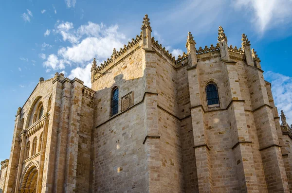 Vista Catedral Românica Zamora Castela Leão Espanha — Fotografia de Stock