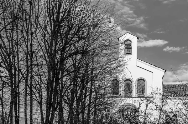 Zamora Kastilya Leon Eski Bir Kilise Görünümünü Spanya — Stok fotoğraf