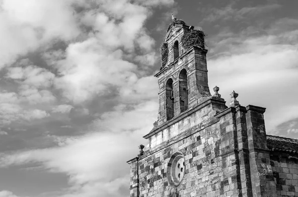 Zamora Kastilya Leon Eski Bir Kilise Görünümünü Spanya — Stok fotoğraf