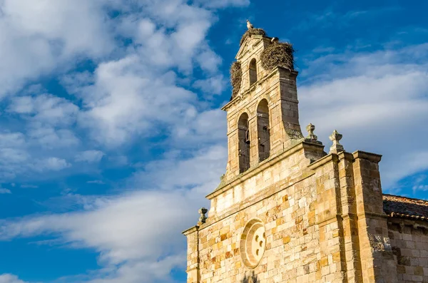 Vista Uma Antiga Igreja Zamora Castela Leão Espanha — Fotografia de Stock