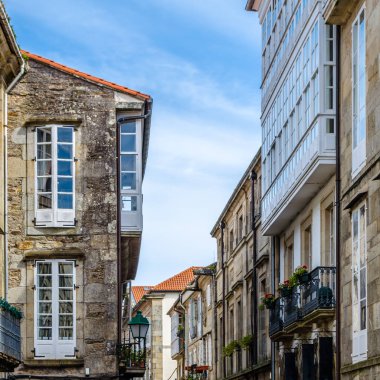 Santiago de Compostela 'da mimarlık, Kuzey İspanya
