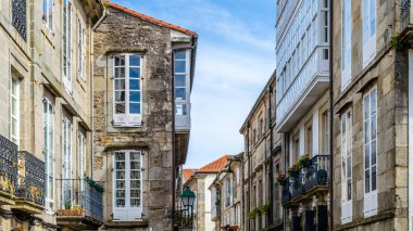 Santiago de Compostela 'da mimarlık, Kuzey İspanya