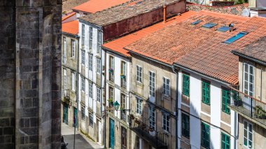 Santiago de Compostela 'da mimarlık, Kuzey İspanya