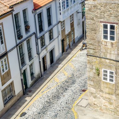Santiago de Compostela 'da mimarlık, Kuzey İspanya