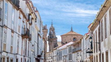 Santiago de Compostela 'da mimarlık, Kuzey İspanya