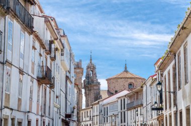 Santiago de Compostela 'da mimarlık, Kuzey İspanya
