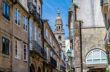Santiago de Compostela 'da mimarlık, Kuzey İspanya