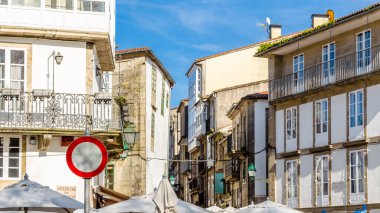 Santiago de Compostela 'da mimarlık, Kuzey İspanya