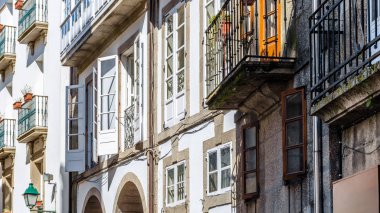 Santiago de Compostela 'da mimarlık, Kuzey İspanya