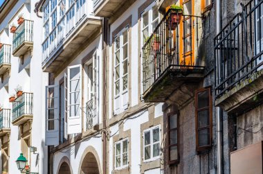 Santiago de Compostela 'da mimarlık, Kuzey İspanya