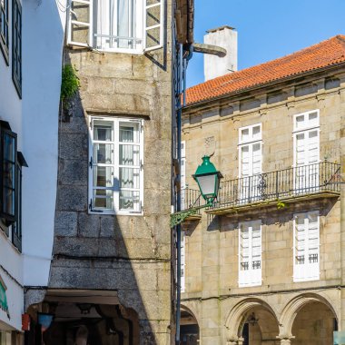 Santiago de Compostela 'da mimarlık, Kuzey İspanya