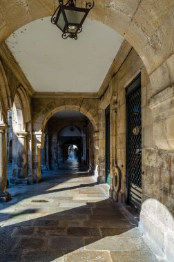 Santiago de Compostela 'da mimarlık, Kuzey İspanya