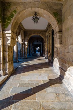 Santiago de Compostela 'da mimarlık, Kuzey İspanya