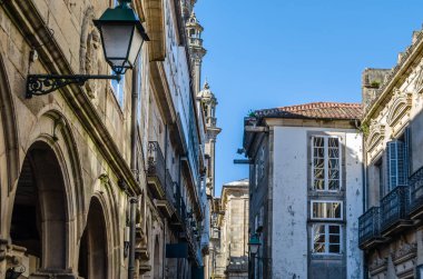 Santiago de Compostela 'da mimarlık, Kuzey İspanya