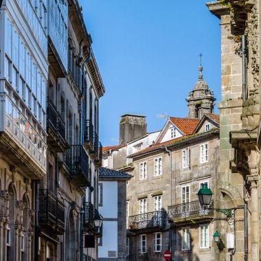 Santiago de Compostela 'da mimarlık, Kuzey İspanya