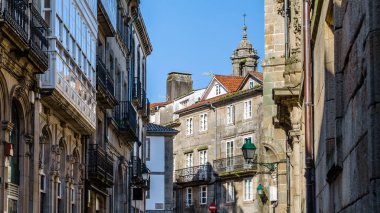 Santiago de Compostela 'da mimarlık, Kuzey İspanya