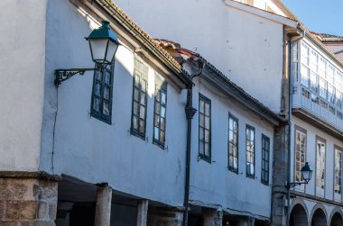 Santiago de Compostela 'da mimarlık, Kuzey İspanya