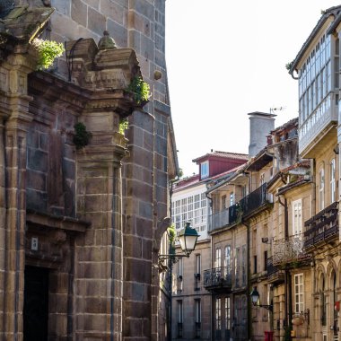 Santiago de Compostela 'da mimarlık, Kuzey İspanya