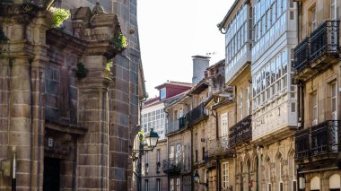 Santiago de Compostela 'da mimarlık, Kuzey İspanya