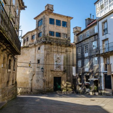 Santiago de Compostela 'da mimarlık, Kuzey İspanya