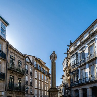 Santiago de Compostela 'da mimarlık, Kuzey İspanya