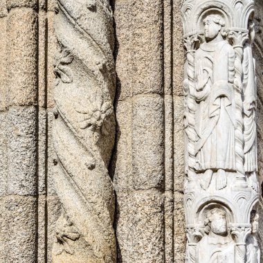 Mimari detay, Santiago de Compostela Katedrali, İspanya'nın
