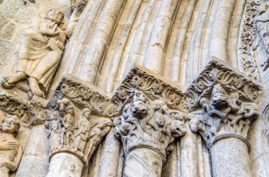 Mimari detay, Santiago de Compostela Katedrali, İspanya'nın