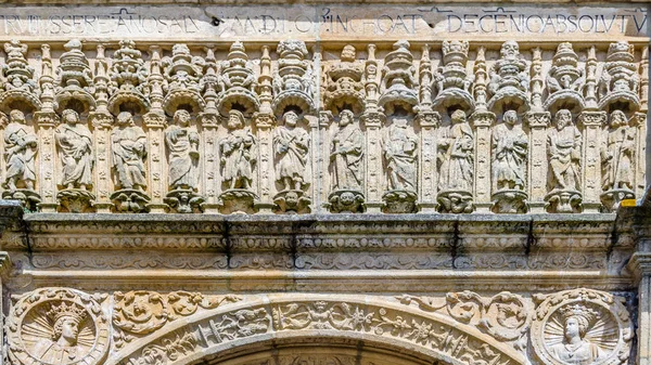 Dettaglio Architettura Santiago Compostela Galizia Spagna Settentrionale — Foto Stock